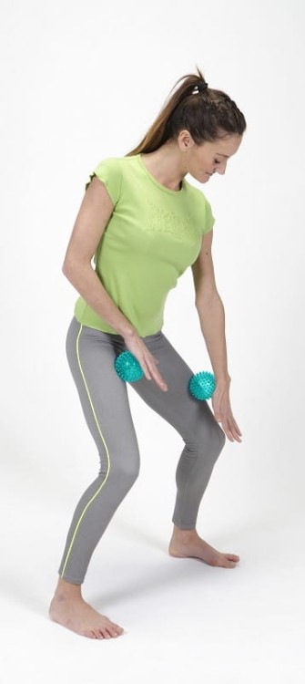 Gymnic Reflexball Set piłki do masażu (2 szt.)