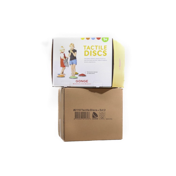 Gonge Tactile Discs dyski sensoryczne dla dzieci zestaw I
